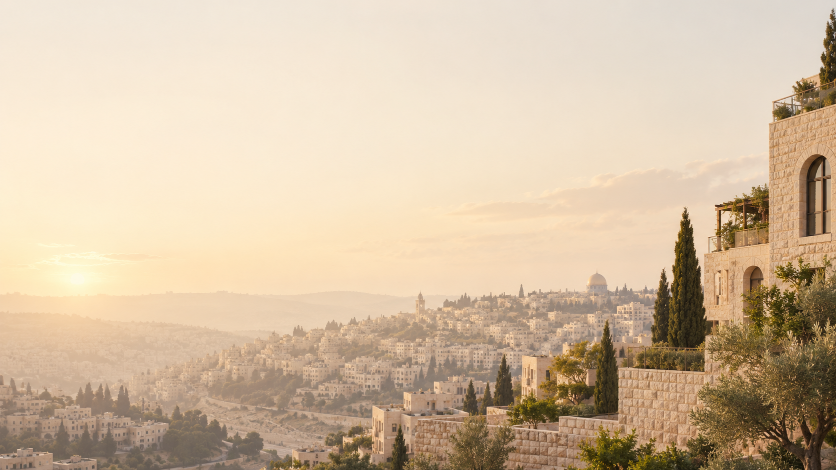 A Palestinian home